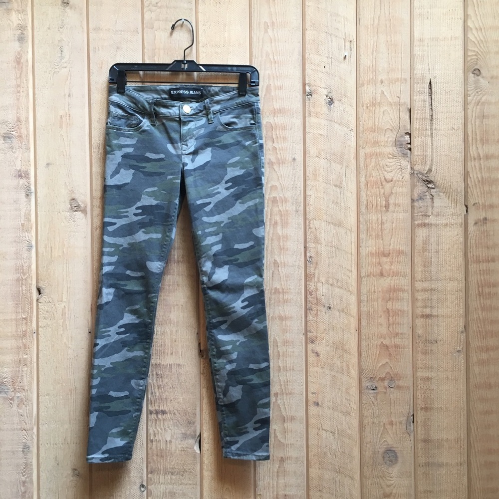 Express Camo Pants Stella Lowrise